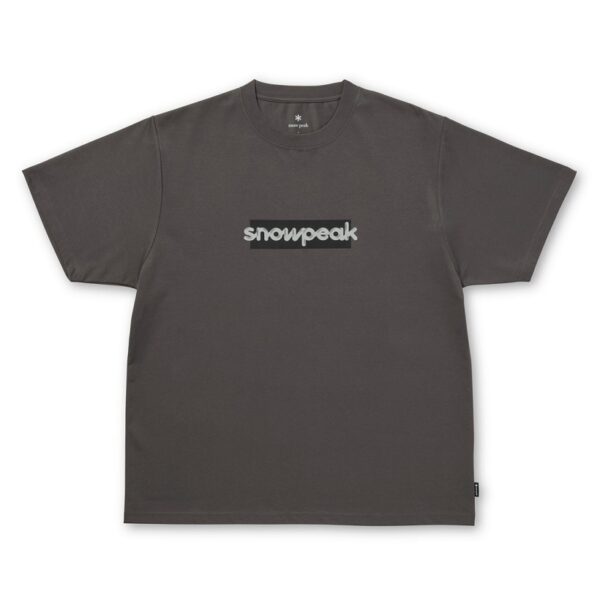 Snow Peak 中性 反光字體T恤 100261TS03_01