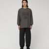 Snow Peak 中性 Fieldworks 長袖T恤 炭灰 / 100261TS07