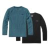 The North Face 男 Logo彈力長袖T恤 NF0A4UAI_01