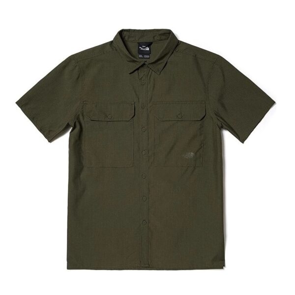 The North Face 男 口袋透氣短襯衫 NF0A81PR21L_01
