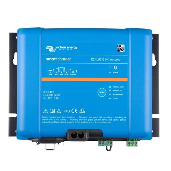 PSC125051095 Victron Smart IP43充電器 12V 50A 1+1 PSC125051095_01